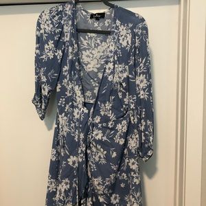 Lulus wrap dress